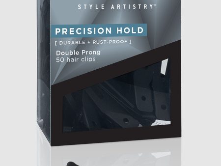 Precision Hold Double Prong Hair Clips 50-Pack Online Hot Sale