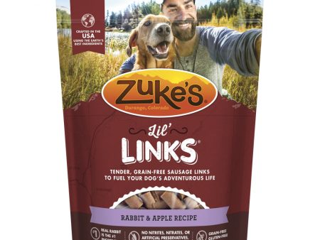 Zukes Lil  Links Grain Free Rabbit and Apple Recipe for Dogs Fashion