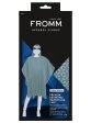 Premium Client Hairstyling Cape - Geometric Print Supply