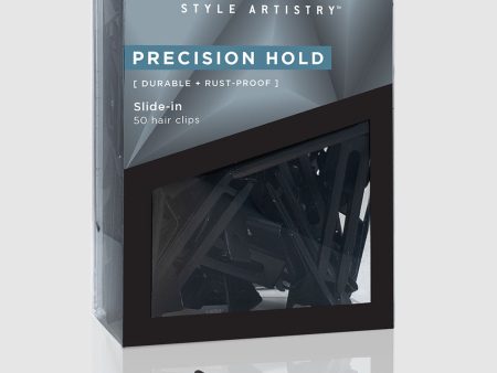 Precision Hold Slide In Hair Clips 50-Pack For Cheap