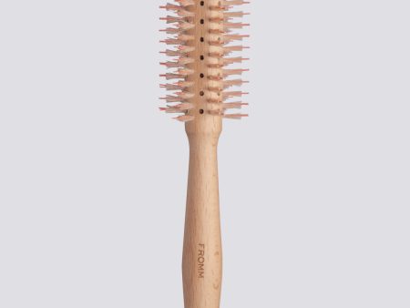 Mission Sleek 0.75  Round Wood Hair Brush on Sale