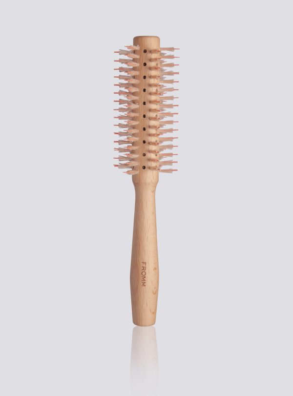 Mission Sleek 0.75  Round Wood Hair Brush on Sale