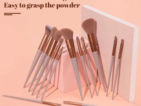 13 PCS Makeup Brushes Set Eye Shadow Foundation Women Cosmetic Brush For Cheap