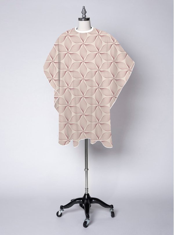 Premium Client Hairstyling Cape - Petals Print Hot on Sale