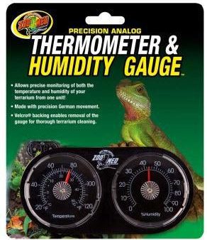 Zoo Med Thermometer & Humidity Gauge Online Hot Sale