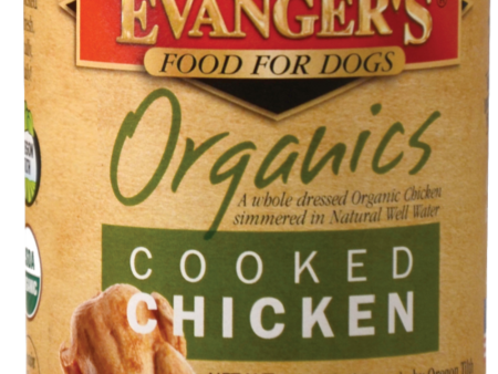 Evangers 100% Organic Cooked Chicken Canned Dog Food Cheap