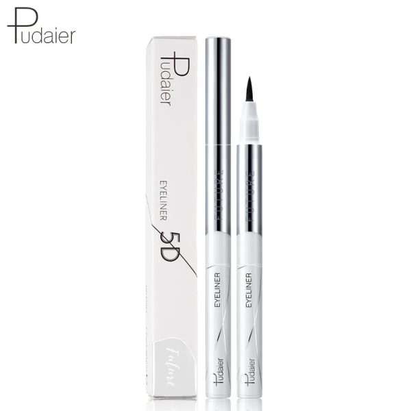 1Pcs Pudaier Black Eyeliner Pencil Waterproof Pen Quick Dry Hot on Sale