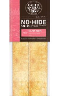 Earth Animal Dog Treat No Hide Salmon Strips 4 Pack Online now