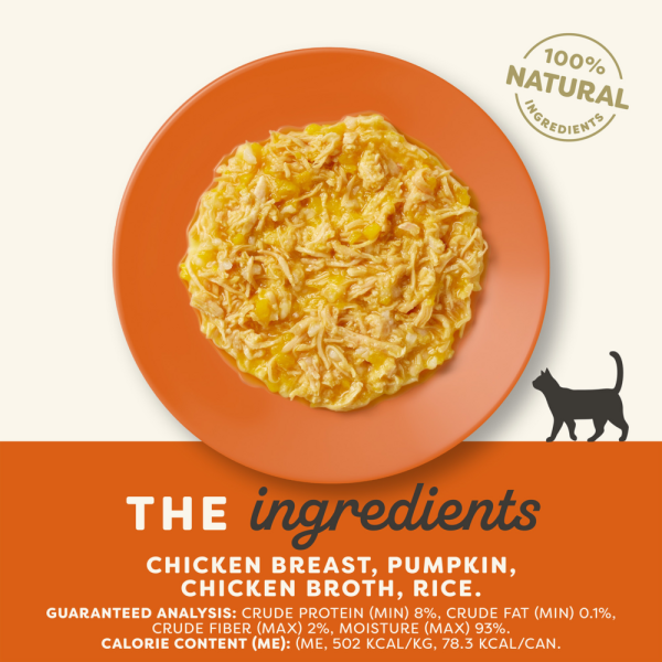 Applaws Natural Wet Cat Food Chicken Breast with Pumpkin in Broth Online now