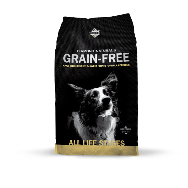 Diamond Naturals Grain Free Chicken & Sweet Potato Dry Dog Food Supply