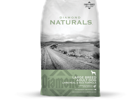 Diamond Naturals Large Breed Lamb & Rice Formula Adult Dry Dog Food Supply