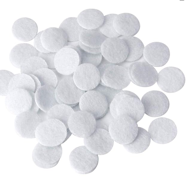 400 Pcs Microdermabrasion Cotton Filters Replacement 10 mm Dia Microdermabrasion Filters Facial Vacuum Filters Accesories Sponge Filter for Comedo Suction Microdermabrasion, White Supply