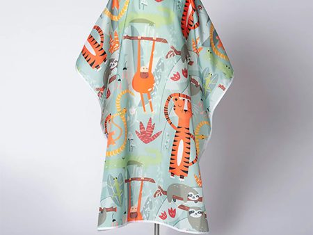 Kids Hairstyling Cape - Jungle Print Online Sale