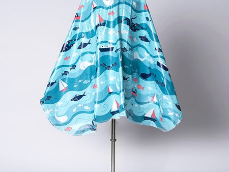 Kids Shampoo Cape - Underwater Print Supply