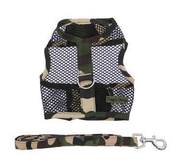 Cool Mesh Dog Harness - Camouglage Doggie Design Cheap