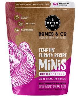 Bones & Co Frozen Dog Food Turkey Fashion