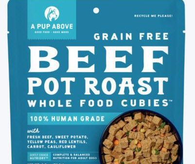 A Pup Above Dog Food Air Dried Cubies Beef For Cheap