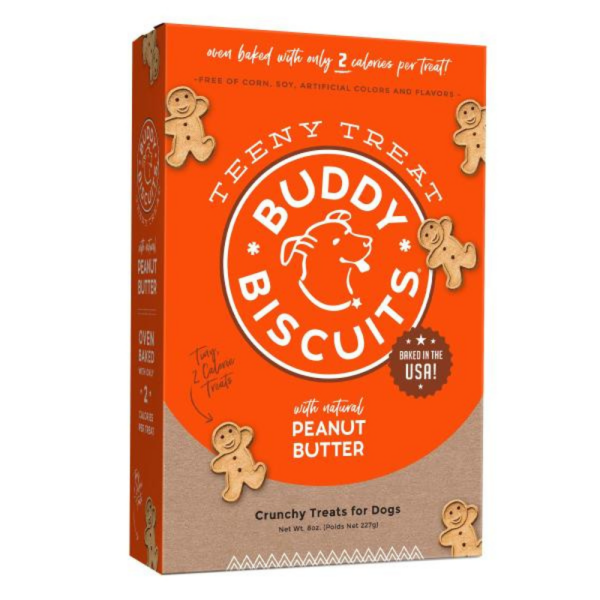 Buddy Biscuits Teeny Peanut Butter Dog Treats Hot on Sale