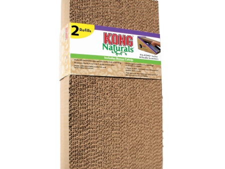 KONG Cat Scratcher Refill Two Pack Discount