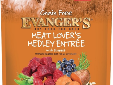 Evangers Grain Free Meat Lover s Medley with Rabbit Dry Dog Food Online