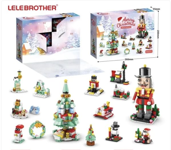 Christmas Blind Box Poking Hole Music Children Assembling Online