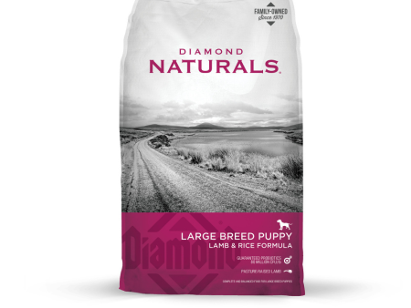 Diamond Naturals Large Breed Lamb & Rice Recipe Puppy Dry Food Online Sale