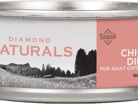 Diamond Naturals Chicken Dinner Adult & Kitten Formula Canned Cat Food For Discount