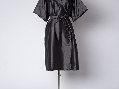 Premium Client Cover Up Robe - Gunmetal Discount