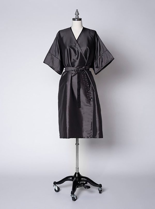 Premium Client Cover Up Robe - Gunmetal Discount