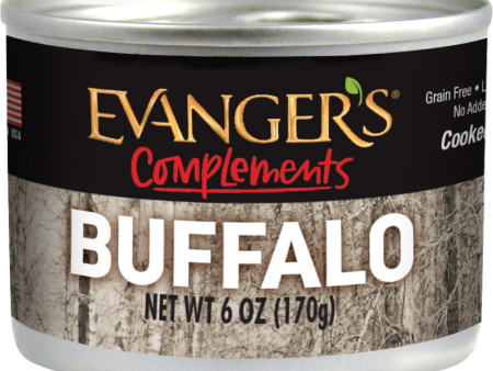 Evangers Grain Free Buffalo Canned Dog and Cat Food Sale