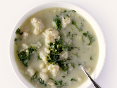 Cauliflower and Arugula Soup Online Sale