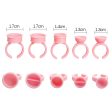 100pcs bag Glue Rings Eyelash Extension Supplies Makeup Tool Online Hot Sale