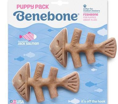 Benebone Puppy Fishbone 2 Pack Online Hot Sale