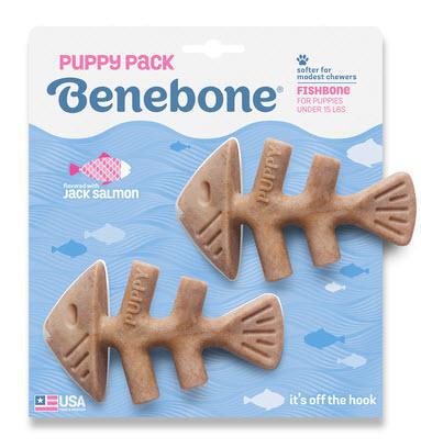 Benebone Puppy Fishbone 2 Pack Online Hot Sale