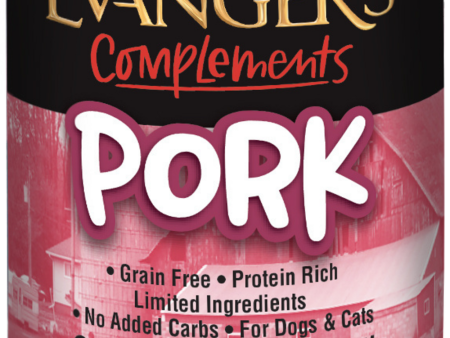 Evanger s Grain Free Pork Canned Dog & Cat Food Supply