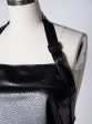 Premium Waterproof Hair Stylist Salon Apron - Black Embossed Print Hot on Sale