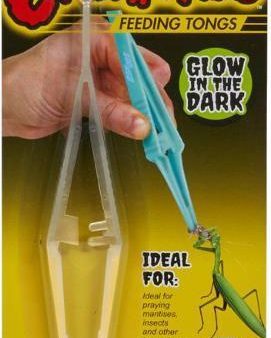 Zoo Med Creatures Feeding Tongs Glow in the Dark For Discount