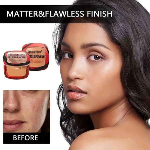 3-color Matte Full-coverage Powder 24-hour Long-lasting Matte For Sale