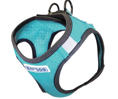 BayDog Liberty Bay Harness - Teal Fashion