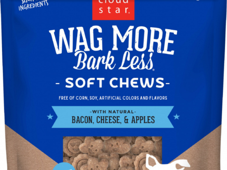 Cloud Star Wag More Bark Less Soft Chews Bacon Cheese & Apples Dog Treats Online