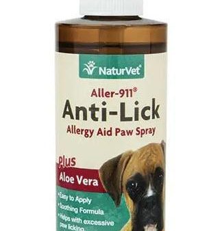 Aller-911 Anti-Lick Paw Spray Plus Aloe Vera Dog and Cat 8 oz Sale