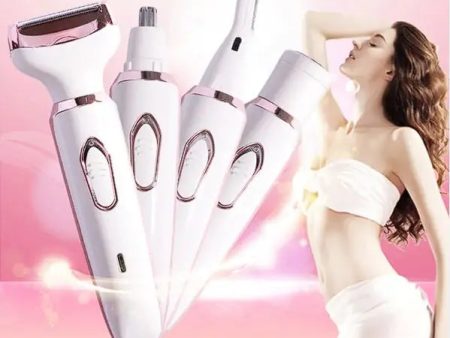 4-in-1 Electric Women’s Epilator USB Online Sale