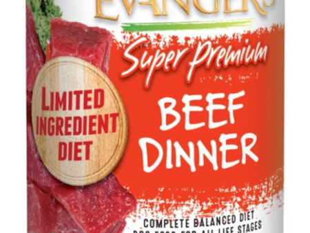 Evangers Super Premium Beef Dinner Canned Dog Food For Cheap