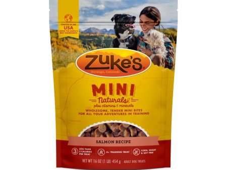 Zukes Salmon Mini Naturals Dog Treats on Sale