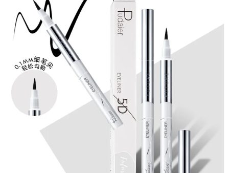 1Pcs Pudaier Black Eyeliner Pencil Waterproof Pen Quick Dry Hot on Sale