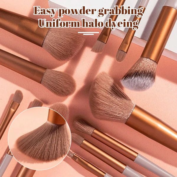 13 PCS Makeup Brushes Set Eye Shadow Foundation Women Cosmetic Brush For Cheap