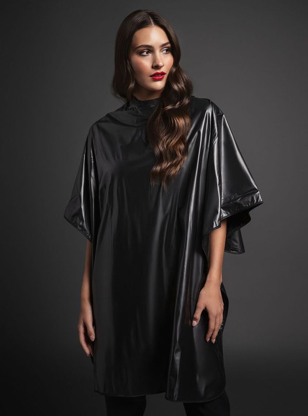 Premium Client Shampoo Cape - Gunmetal For Cheap