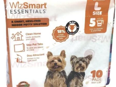 Wizsmart Essentials Dog Pads - Large 10 Ct Online