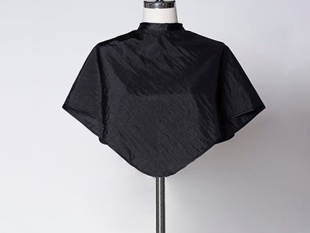 Client Comb Out and Makeup Cape - Black Hot on Sale