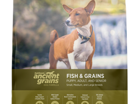 Dr. Tim s Heirloom Ancient Grains Fish Recipe Dry Dog Food Cheap